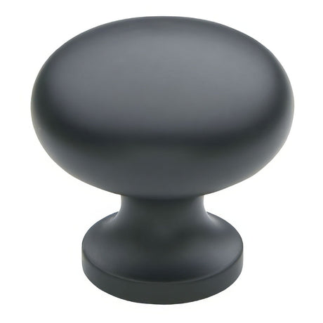 Baldwin 4704190 satin black mushroom cabinet knob