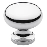 Baldwin 4704260 bright chrome mushroom cabinet knob