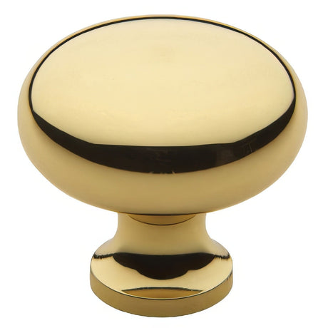 Baldwin 4706003 lifetime brass mushroom cabinet knob