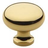 Baldwin 4706003 lifetime brass mushroom cabinet knob