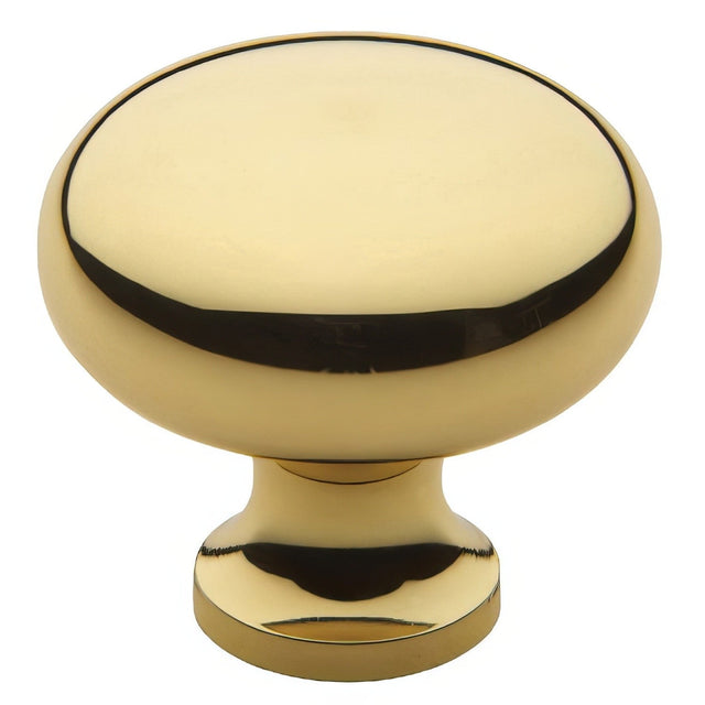 Baldwin 4706003 lifetime brass mushroom cabinet knob