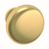 Baldwin 4706044 lifetime satin brass mushroom cabinet knob