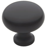 Baldwin 4706190 satin black mushroom cabinet knob