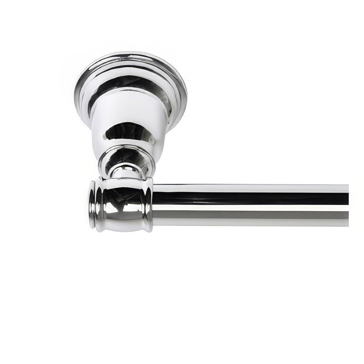 Better Home Products 4724CH Mission Bell 24 Inch Towel Bar Chrome