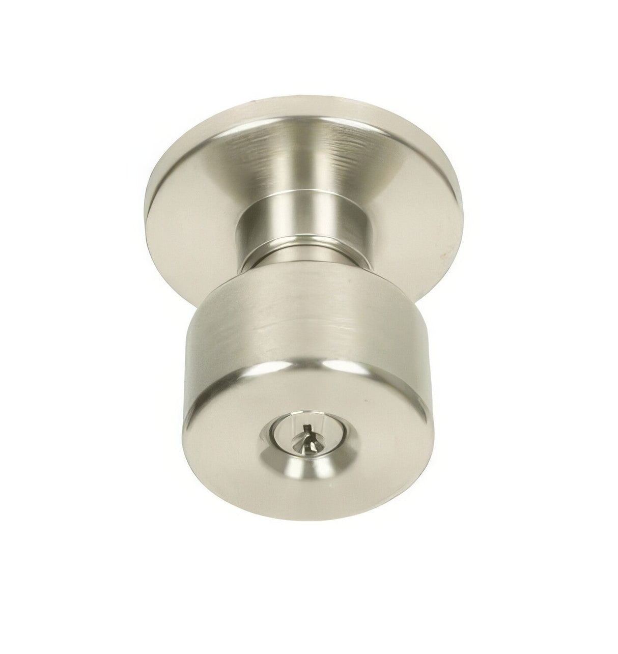 Better Home Products 47515SN satin nickel keyed entry door knob