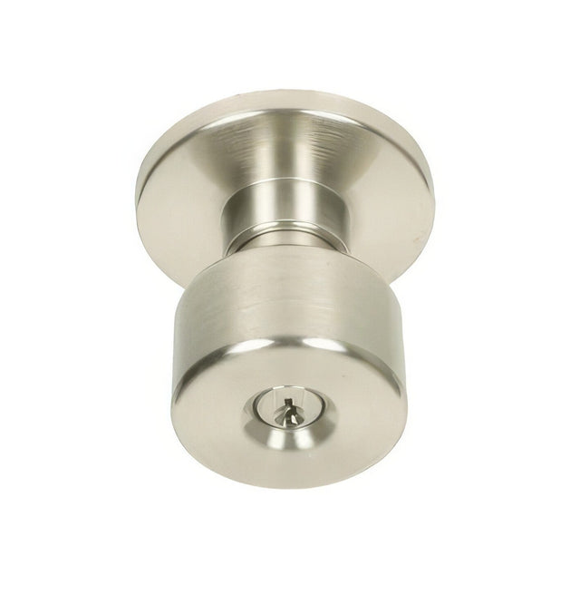 Better Home Products 47515SN satin nickel keyed entry door knob