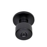 Better Home Products 47544BLK matte black keyed entry door knob