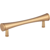 Elements 475SBZ Sedona cabinet pull in satin stainless, additional view