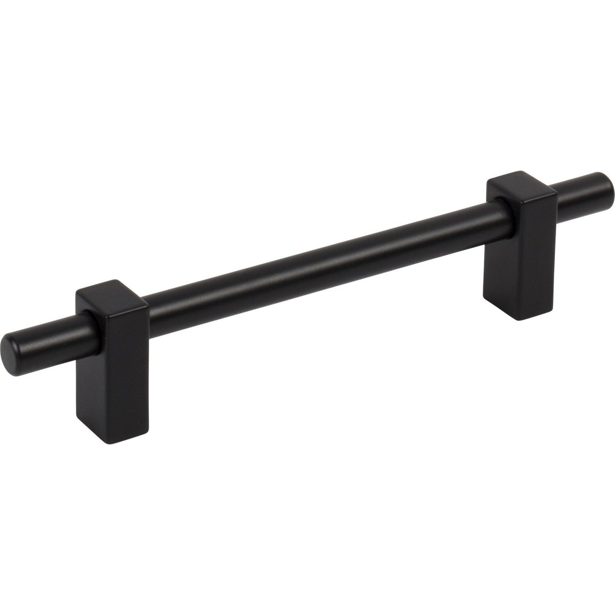 Jeffrey Alexander 478-128MB matte black cabinet drawer pull
