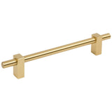 Jeffrey Alexander 478-160BG brushed gold cabinet drawer pull
