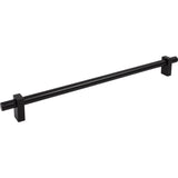 Jeffrey Alexander 478-18MB matte black cabinet pull / appliance pull