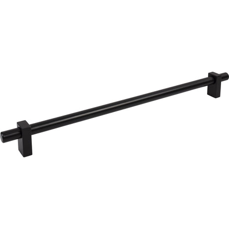 Jeffrey Alexander 478-18MB matte black cabinet pull / appliance pull