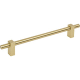 Jeffrey Alexander 478-192BG brushed gold cabinet drawer pull