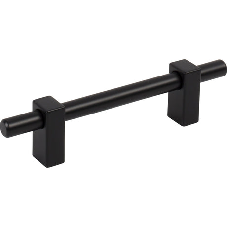 Jeffrey Alexander 478-96MB matte black cabinet drawer pull