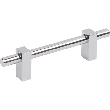 Jeffrey Alexander 478-96PC polished chrome cabinet drawer pull