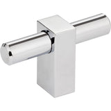 Jeffrey Alexander 478T-PC polished chrome cabinet knob