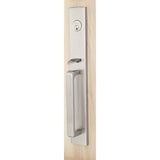 Emtek 4819ROUUS15 satin nickel single cylinder handleset