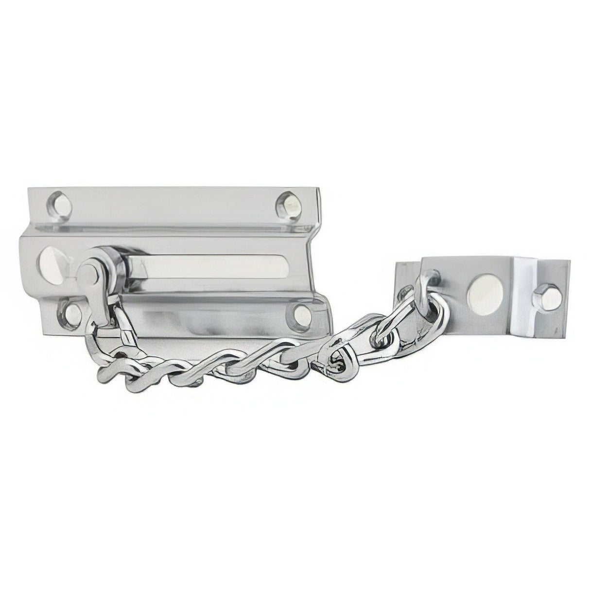 Ives 481F26D satin chrome chain door guard