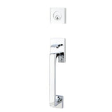 Emtek 4820HLOUS26LH polished chrome single cylinder handleset
