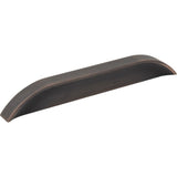 Jeffrey Alexander 484-128160DBAC Elara cabinet drawer pull, additional view