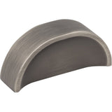 Jeffrey Alexander 484-32BNBDL brushed pewter cabinet knob