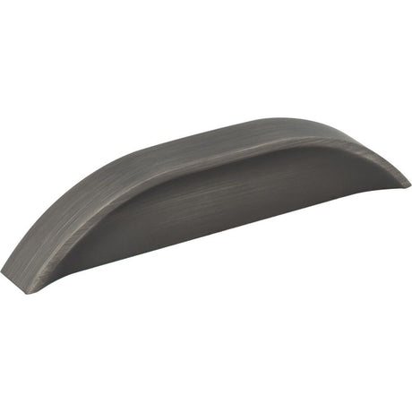 Jeffrey Alexander 484-396BNBDL Elara cabinet drawer pull, additional view