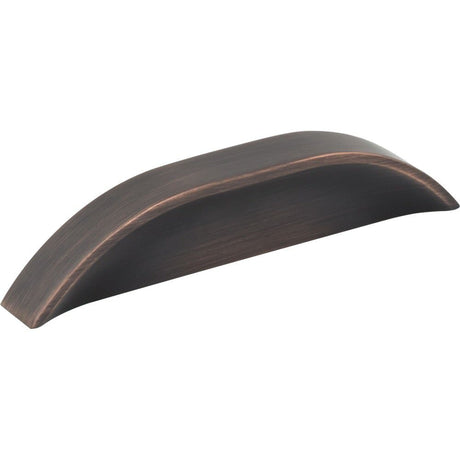 Jeffrey Alexander 484-396DBAC Elara cabinet drawer pull, additional view