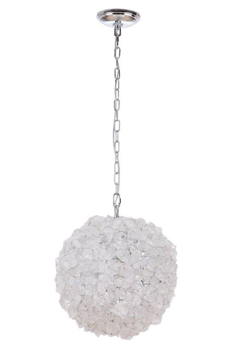 Craftmade 48491-CH Roxx pendant in polished brass, additional view