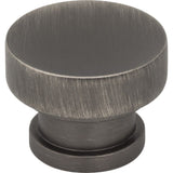 Jeffrey Alexander 484BNBDL brushed pewter cabinet knob