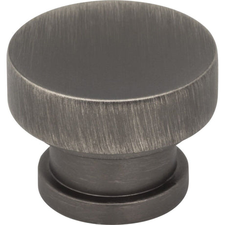Jeffrey Alexander 484BNBDL brushed pewter cabinet knob