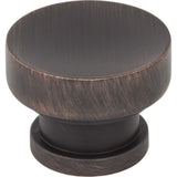 Jeffrey Alexander 484DBAC brushed oil rubbed bronze cabinet knob