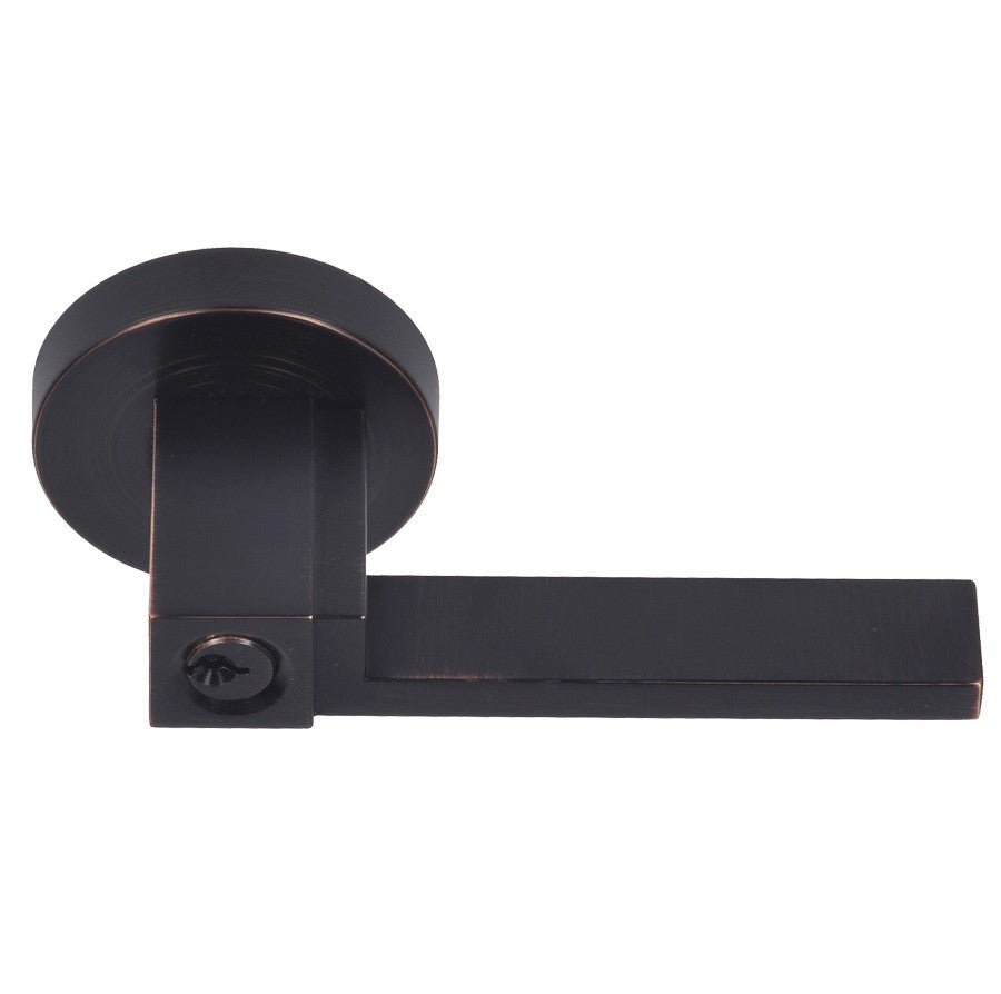 Better Home Products North Beach Left Handed Keyed Entry Door Lever