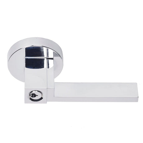 Better Home Products 48588CHLT North Beach Left Handed Keyed Entry Door Lever Chrome