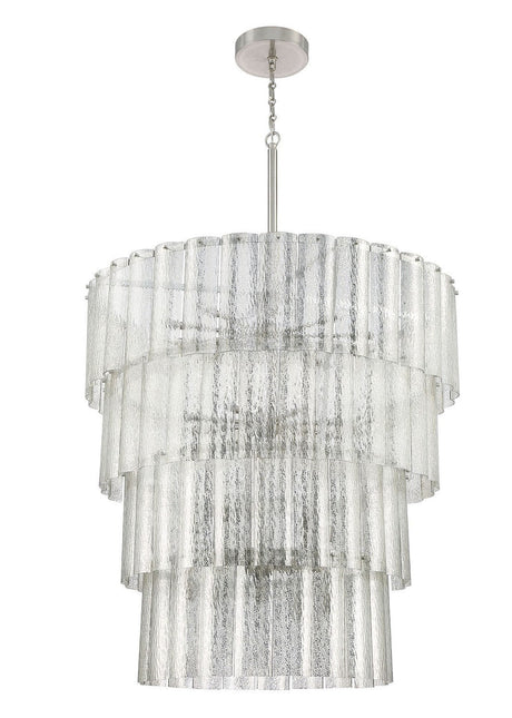 Craftmade 48628-BNK brushed polished nickel chandelier