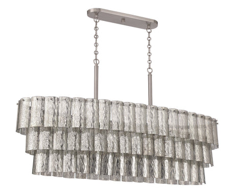 Craftmade 48677-BNK brushed polished nickel island