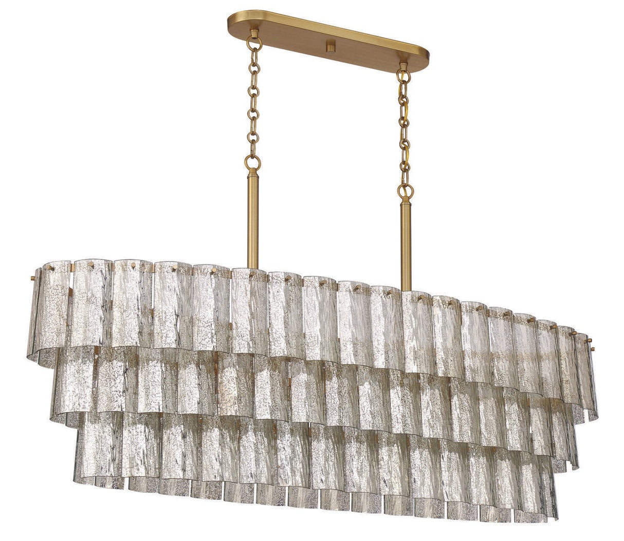 Craftmade 48677-SB satin brass island