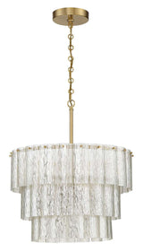 Craftmade 48690-SB satin brass pendant