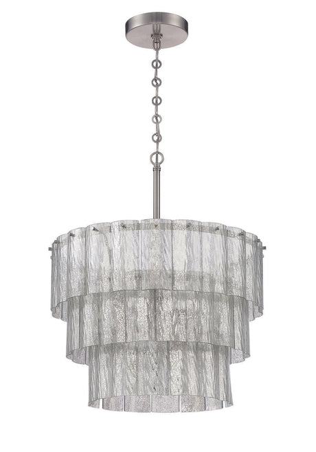 Craftmade 48694-BNK brushed polished nickel pendant