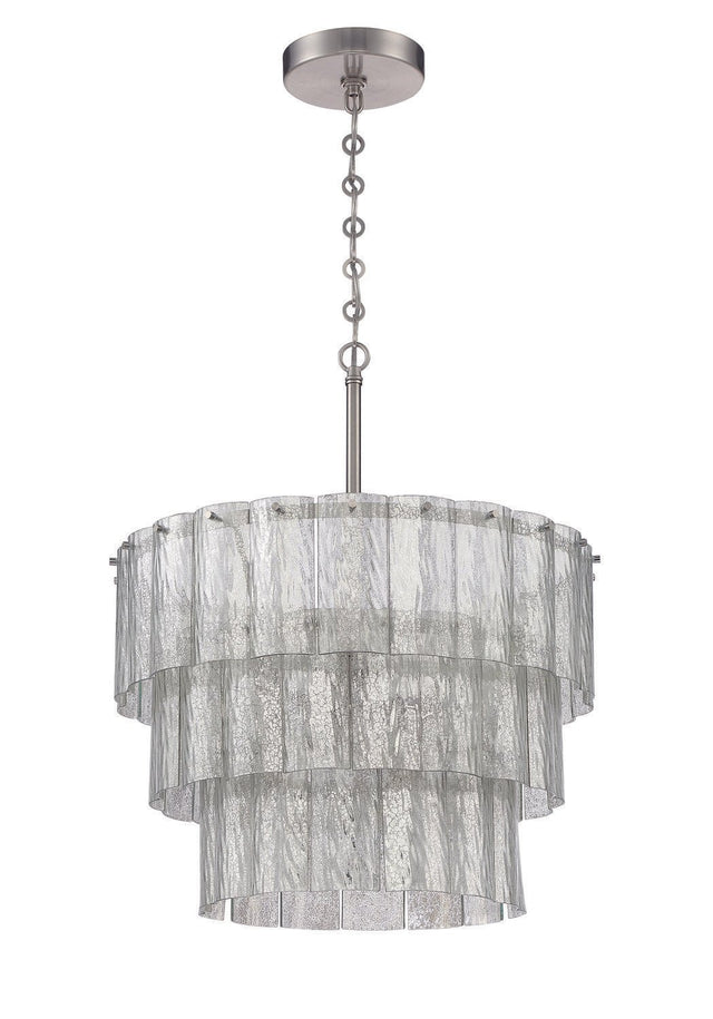 Craftmade 48694-BNK brushed polished nickel pendant