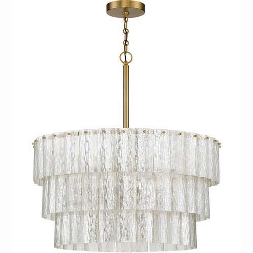 Craftmade 48696-SB satin brass pendant