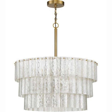 Craftmade 48696-SB satin brass pendant