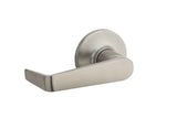 Kwikset Light Commercial Carson Half Dummy Door Lever in Satin Nickel