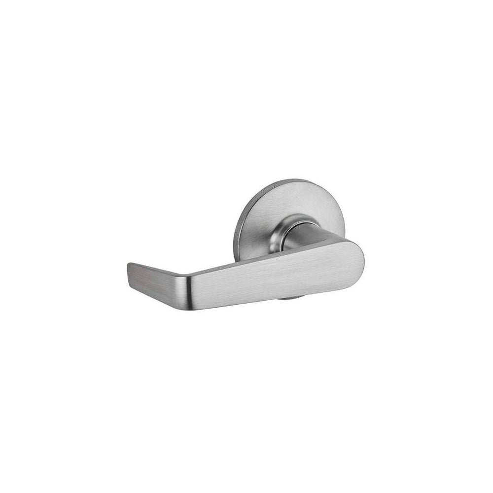 Kwikset Light Commercial Carson Half Dummy Door Lever in Satin Chrome