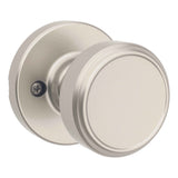 Kwikset Maven Half Dummy Door Knob in Satin Nickel