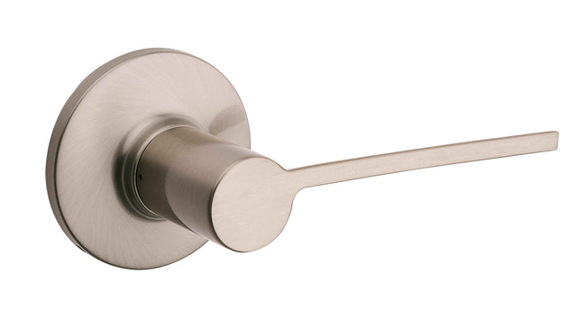 Kwikset Right Hand Palmina Half Dummy Door Lever in Satin Nickel