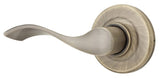 Kwikset 488BLLH-5 antique brass single dummy