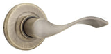 Kwikset 488BLRH-5 antique brass single dummy