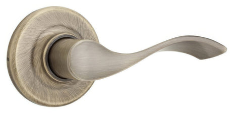 Kwikset 488BLRH-5 antique brass single dummy