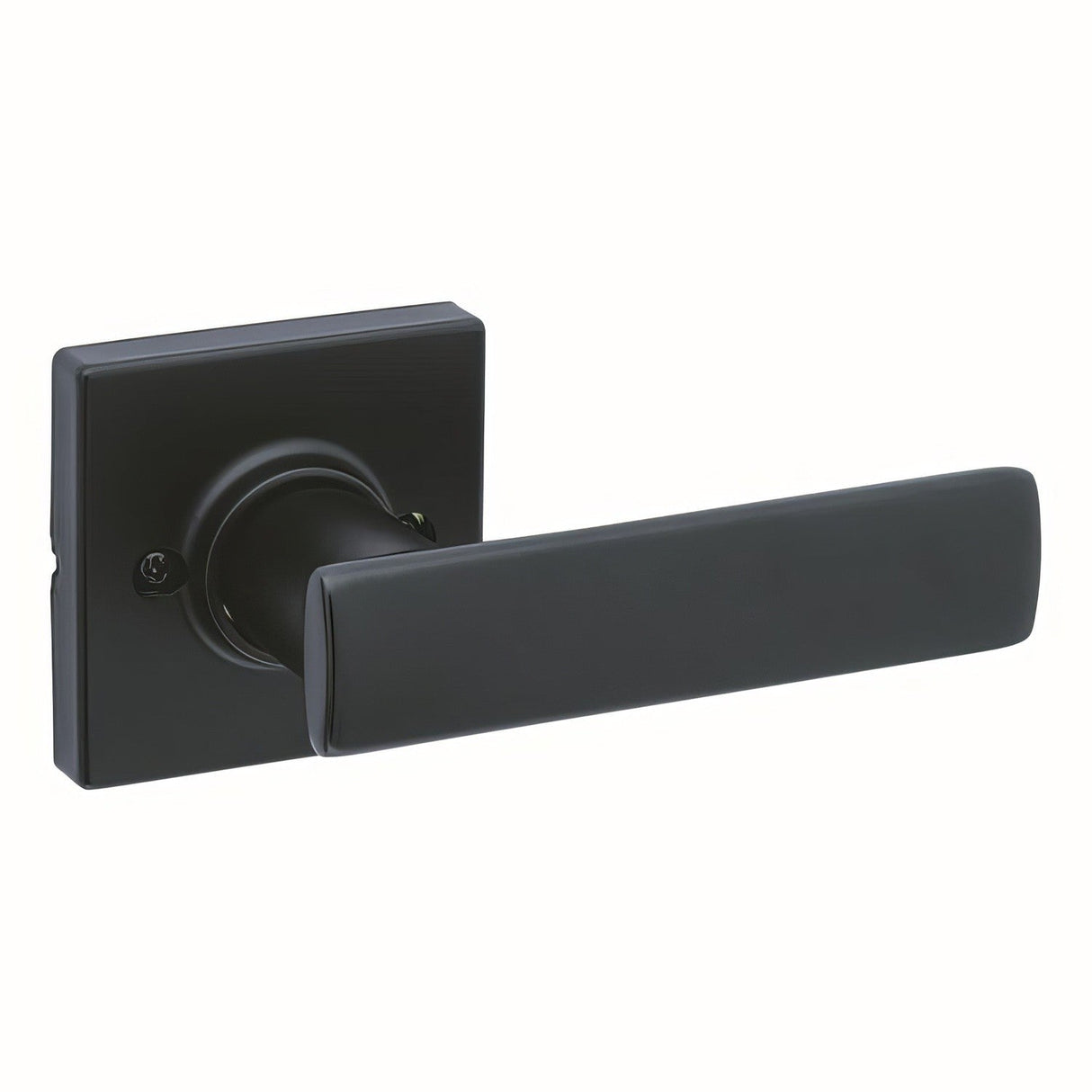Kwikset 488BRNLSQT-514 iron black single dummy door lever