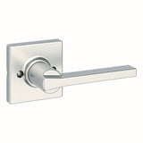 Kwikset 488CSLSQT-15 satin nickel single dummy door lever